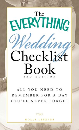 The Everything Wedding Checklist Book