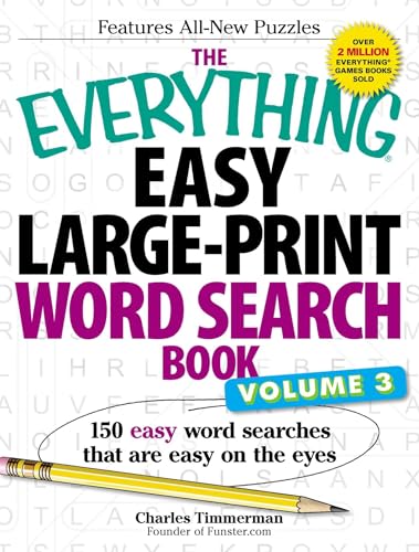 The Everything Easy Large-Print Word Search Book, Volume III