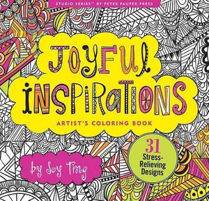 Joyful Inspirations Adult Coloring Book 