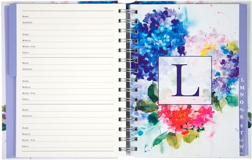 Hydrangeas Large Address Book