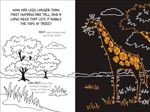 Scratch & Sketch Dot-To-Dot Animals (Trace-Along)