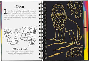 Scratch & Sketch Wild Safari (Trace Along) 