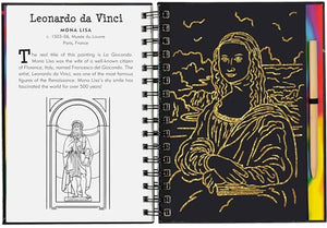 Scratch & Sketch Fine Art (Trace Along) 