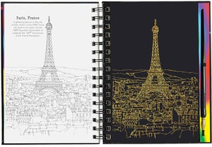 Scratch & Sketch Extreme Cities (Trace Along)