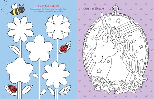 Unicorns Activity Book