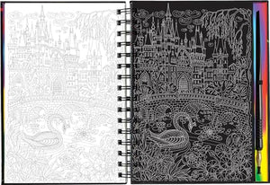 Scratch & Sketch Extreme Fantasy Art (Trace Along) 