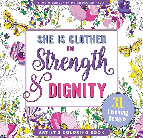 Strength and Dignity Coloring Book