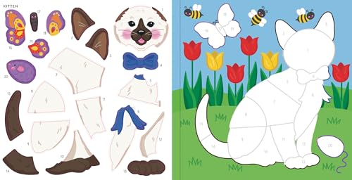 My First Color-By-Sticker - Furry Friends