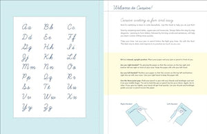 Cursive Handwriting Workbook for Teens and Young Adults 