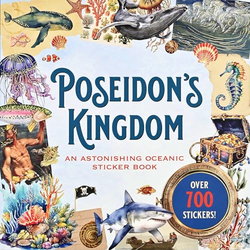 Poseidon's Kingdom Sticker Book (Over 700 Stickers!)
