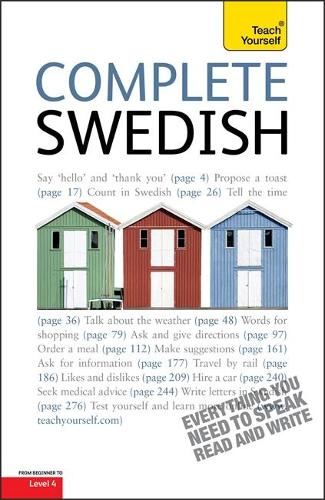 Complete Swedish Beginner to Intermediate Book and Audio Course
