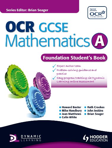 OCR Mathematics for GCSE Specification A