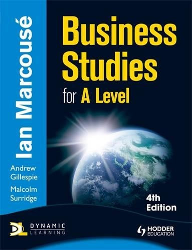 Business Studies for A Level