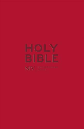 NIV Pocket Red Soft-Tone Bible with Zip