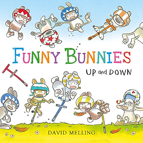 Funny Bunnies: Up and Down Board Book