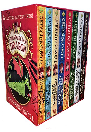 How to Train Your Dragon 8 Books Collection B