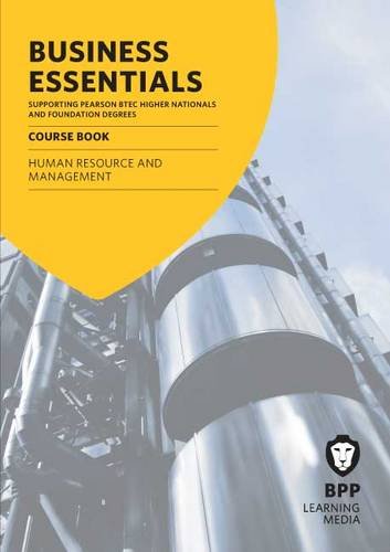 Business Essentials Human Resource and Management