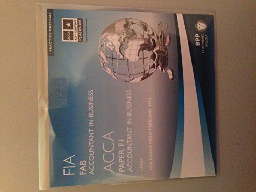 FIA Foundations of Accountant in Business FAB (ACCA F1)