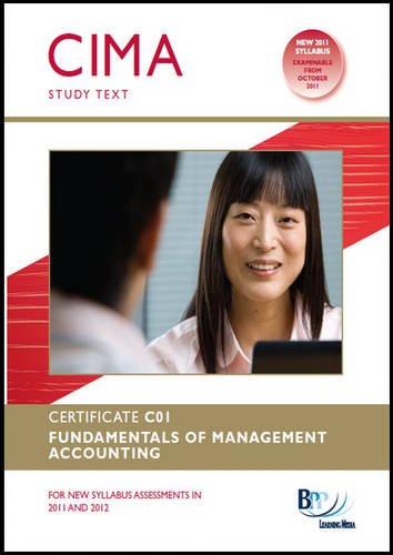 CIMA - Fundamentals of Management Accounting