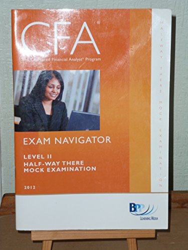 CFA Navigator Level 2 - Halfway-there Mock Exam