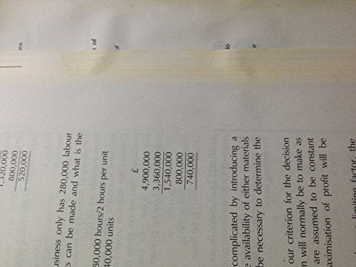AAT Costs and Revenues