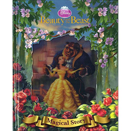 Disney Beauty and the Beast Magical Story with Amazing Moving Picture Cover