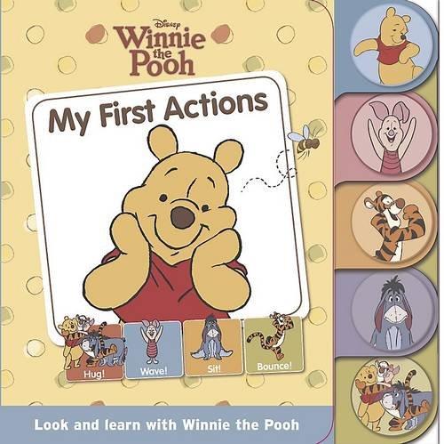 Disney Tabbed Board: Winnie the Pooh - My First Actions