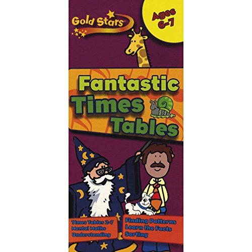 Gold Stars Times Table Practice Book Age 6-8