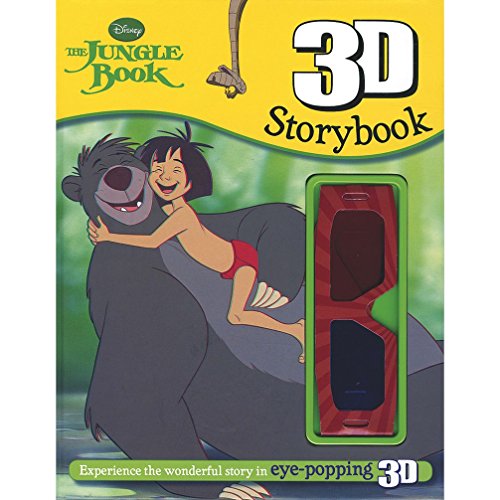 Disney Jungle Book 3d Storybook with 3d Glasses