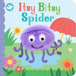 Itsy Bitsy Spider Finger Puppet Book