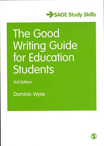 The Good Writing Guide for Education Students