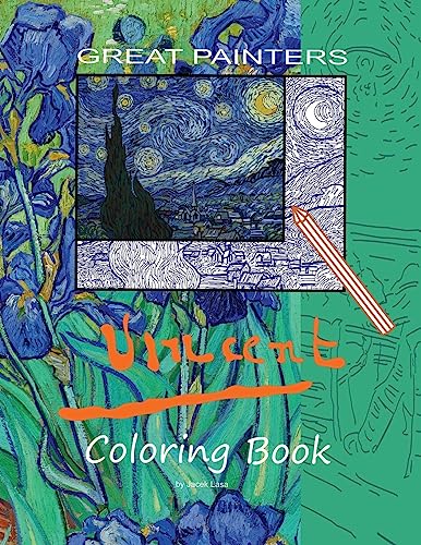 Great Painters Vincent Coloring Book