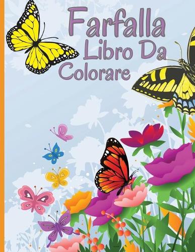 Libro da colorare farfalla