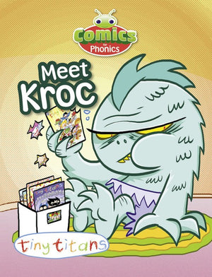 Comics for Phonics Set 15 Blue B Meet Kroc