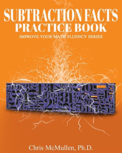 Subtraction Facts Practice Book