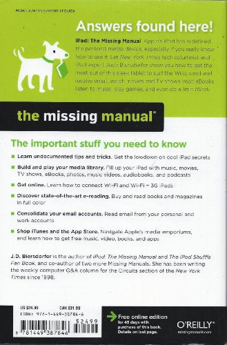 iPad: The Missing Manual