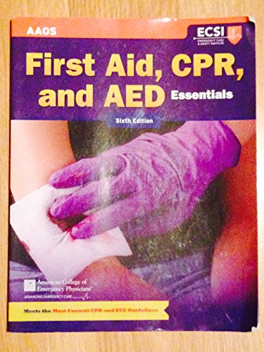 First Aid, CPR, And AED Essentials