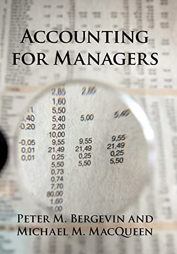 Accounting for Managers