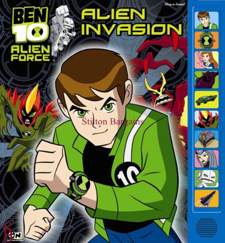 Ben 10 Alien Force - Alien Invasion Sound Book