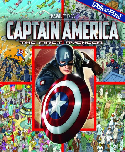 Captain America: Look and Find