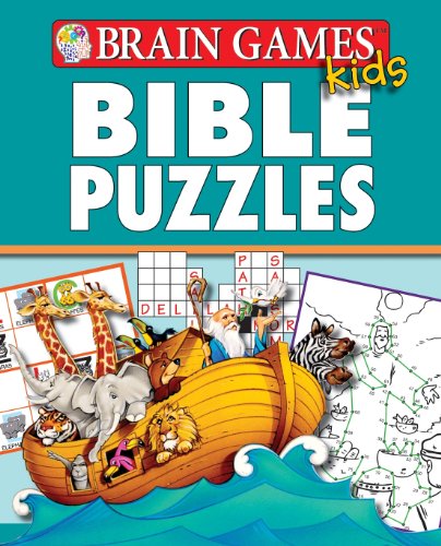 Brain Games Kids Bible Puzzles