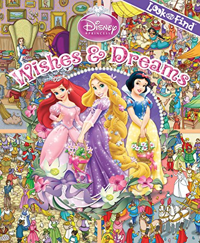 Disney Princess Wishes & Dreams Look & Find