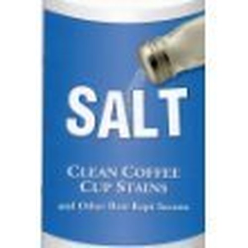 SALT: Clean Coffee Cup Stains and Other Best-Kept Secrets