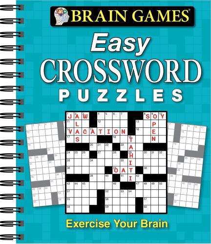 Brain Games - Easy Crossword Puzzles