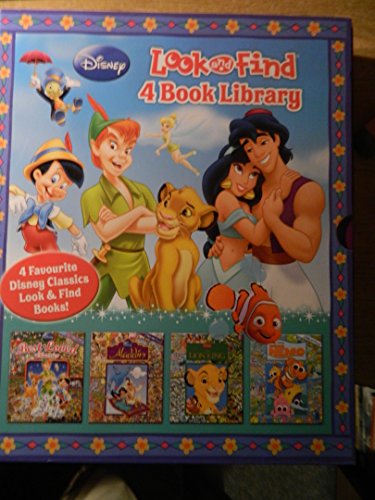 Disney, Look and Find 4 Book Library. Best loved C