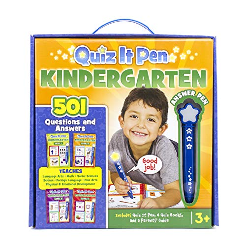 Quiz It Pen Kindergarten: 501 Questions and Answers