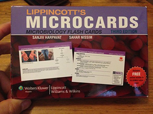 Lippincott's Microcards: Microbiology Flash Cards