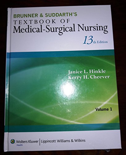 Brunner & Suddarth's Textbook of Medical-Surgical Nursing