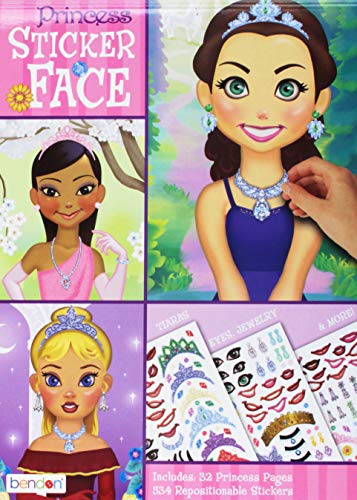 Princess Sticker Face