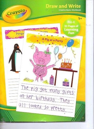 Crayola  Draw and Write  Creative Basics Activity Book Ages